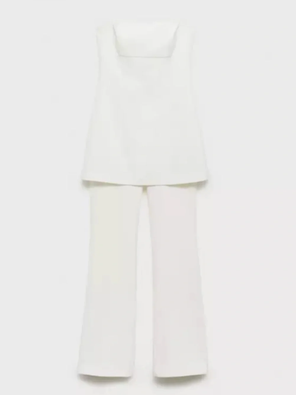 [NWT] Mango Combined Strapless Jumpsuit - XS